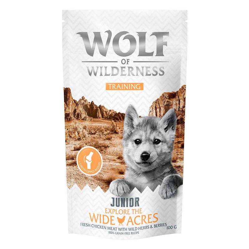 zooplus Wolf of Wilderness Training JUNIOR “Explore the Wide Acres” Huhn kaufen Tägliche Deals