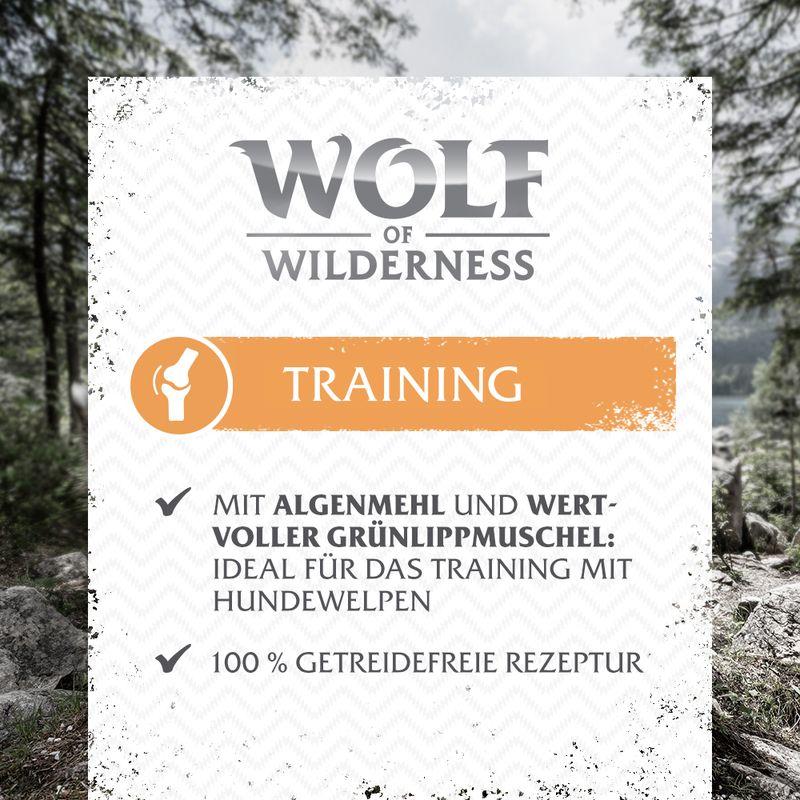 zooplus Wolf of Wilderness Training JUNIOR “Explore the Wide Acres” Huhn kaufen Tägliche Deals