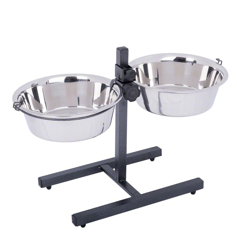 zooplus Hundebar inklusive 2 Edelstahlnäpfe kaufen