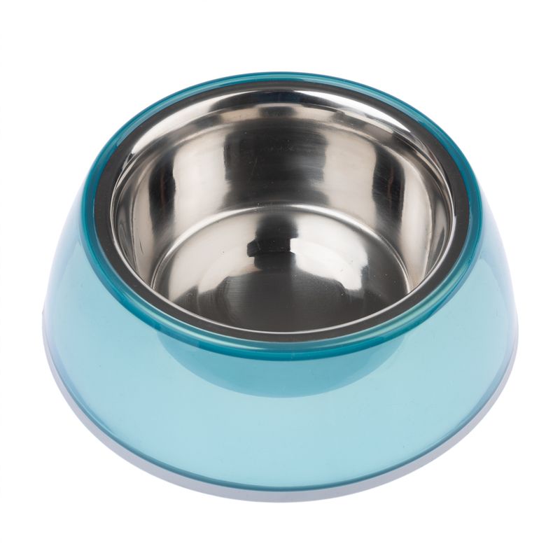 zooplus TIAKI Anti-Rutsch-Napf transparent blau kaufen