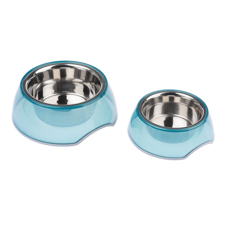 zooplus TIAKI Anti-Rutsch-Napf transparent blau kaufen Zeitlich begrenztes Angebot
