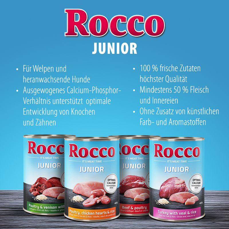 zooplus Rocco Junior 6 x 400 / 800 g kaufen Neuheiten