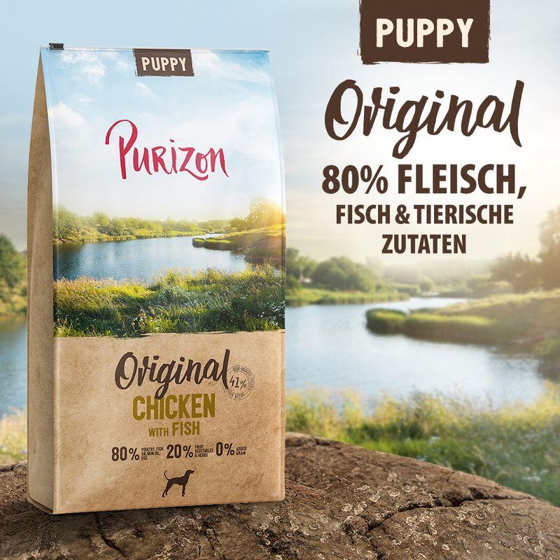 zooplus Purizon Puppy Huhn mit Fisch - getreidefrei kaufen Räumungsverkauf