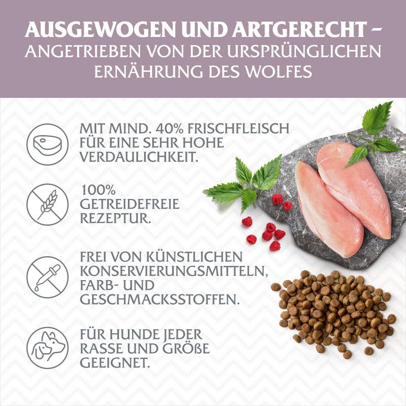 zooplus Wolf of Wilderness Adult Wild Hills Ente - getreidefrei kaufen Wochenangebot