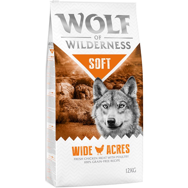 zooplus Wolf of Wilderness Soft - Wide Acres Huhn - getreidefrei kaufen