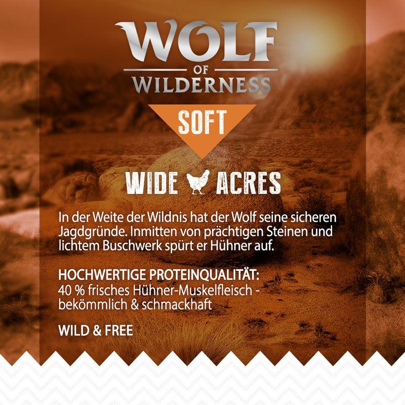 zooplus Wolf of Wilderness Soft - Wide Acres Huhn - getreidefrei kaufen JETZT KAUFEN