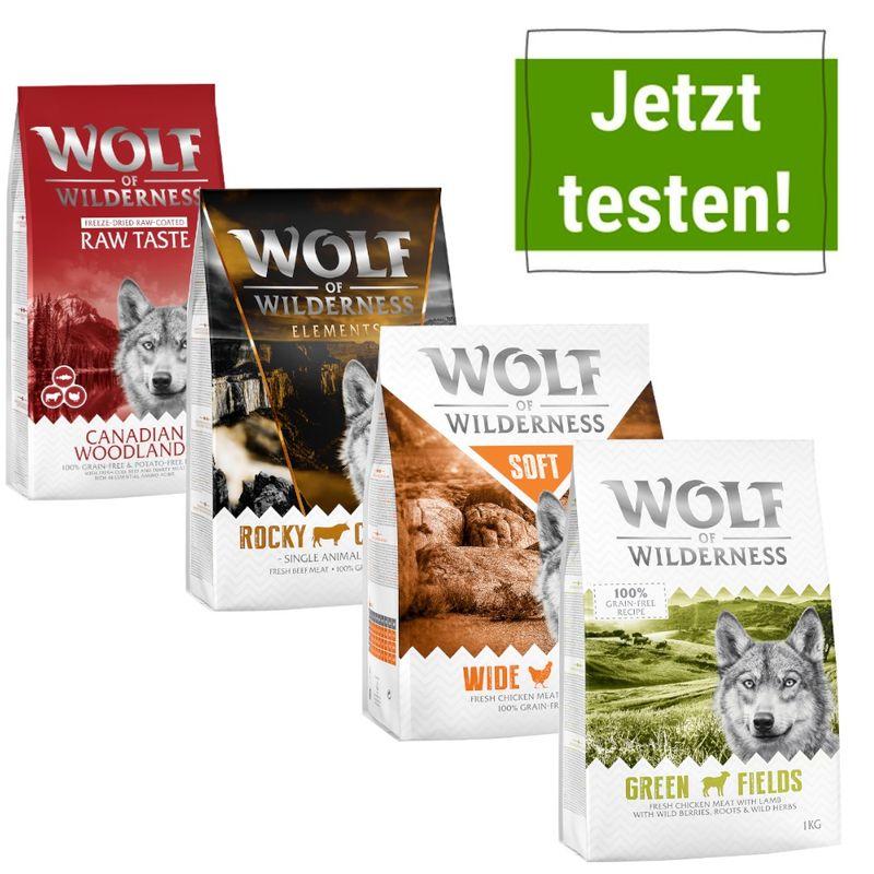 zooplus Wolf of Wilderness Mix-Sparpakete - getreidefrei kaufen