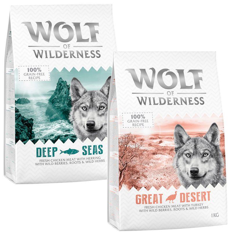 zooplus Wolf of Wilderness Mix-Sparpakete - getreidefrei kaufen Letzte 2 Tage