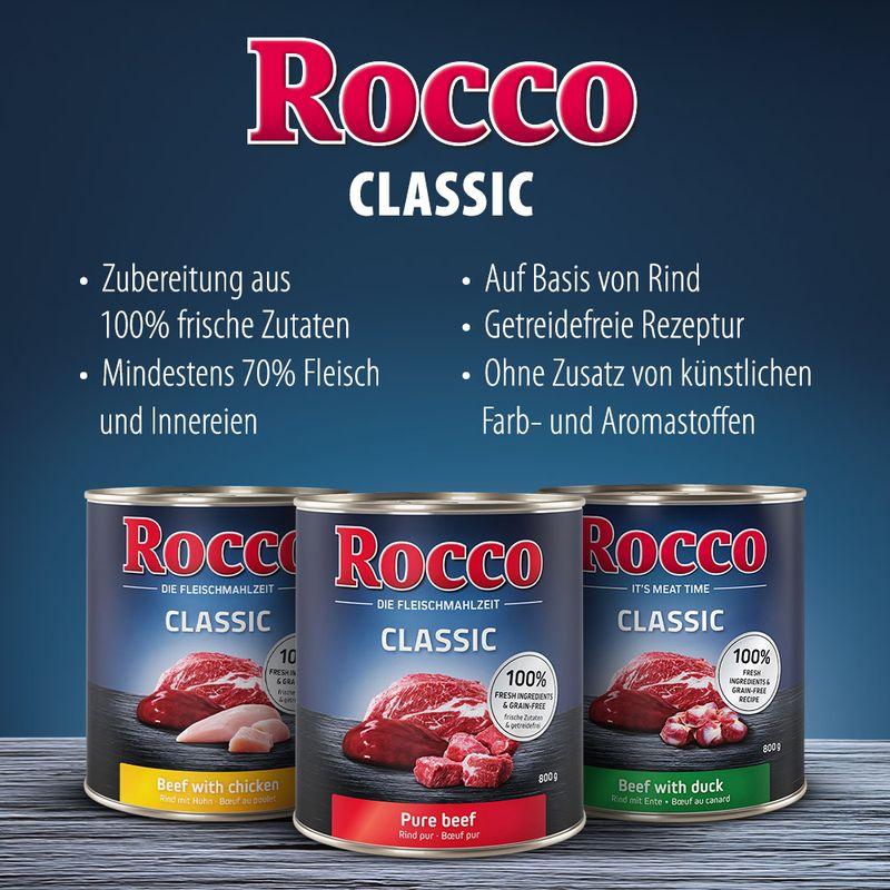 zooplus Sparpaket Rocco Classic 24 x 400 g kaufen Bis zu 65% Rabatt