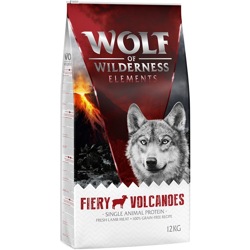 zooplus Wolf of Wilderness Sensitiv Fiery Volcanoes Lamm - getreidefrei kaufen