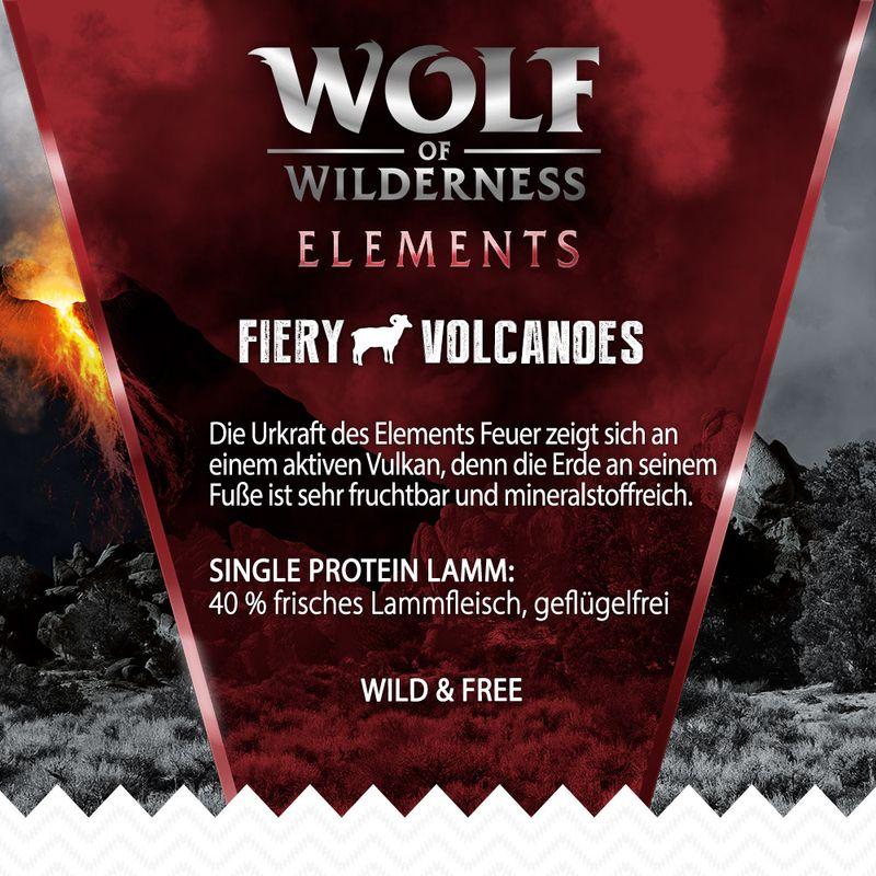 zooplus Wolf of Wilderness Sensitiv Fiery Volcanoes Lamm - getreidefrei kaufen Vierteljährliche Förderung
