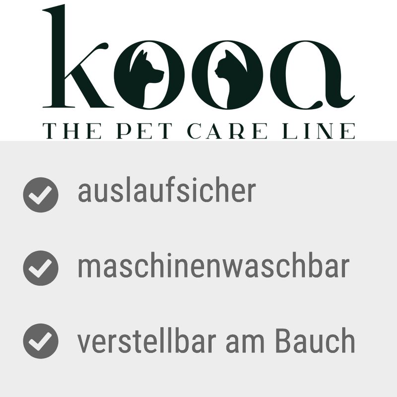 zooplus kooa Waschbare Windel für Hündinnen kaufen Nur noch ein Tag übrig