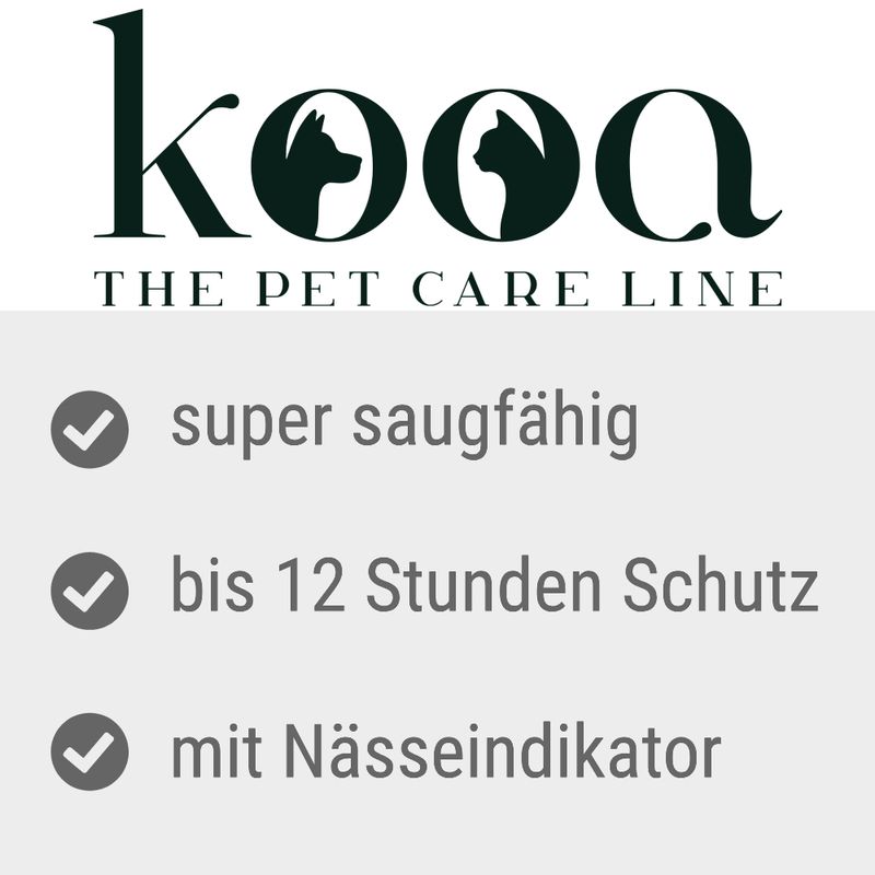 zooplus kooa Rüdenwindeln mit Holzkohle kaufen Super Rabatt