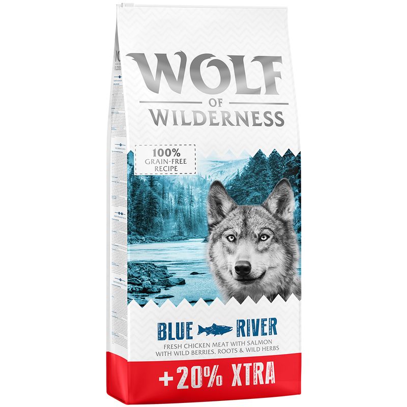 zooplus 12 + 2 4 kg gratis 14 4 kg Wolf of Wilderness - getreidefrei kaufen Speichern exportieren
