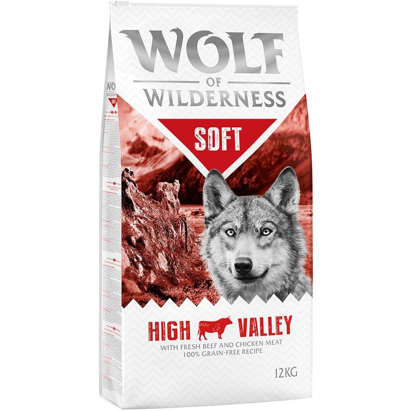 zooplus Wolf of Wilderness Soft - High Valley Rind - getreidefrei kaufen