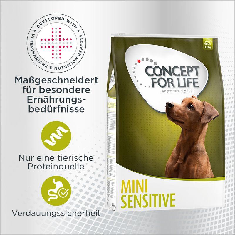 zooplus Concept for Life Mini Sensitive zum Sonderpreis kaufen