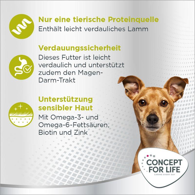 zooplus Concept for Life Mini Sensitive zum Sonderpreis kaufen Auslauf