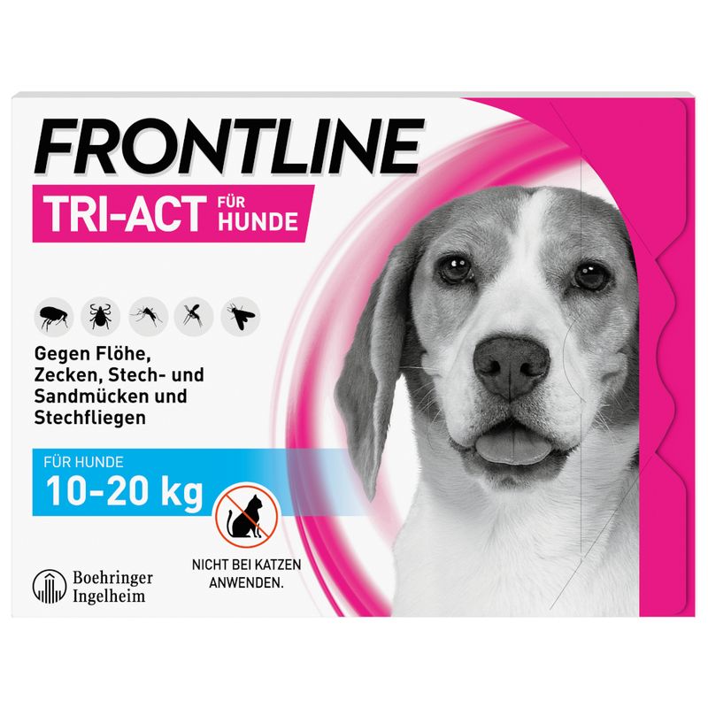 zooplus Frontline® TRI-ACT Hunde M (10 - 20 kg) kaufen Schlussverkauf