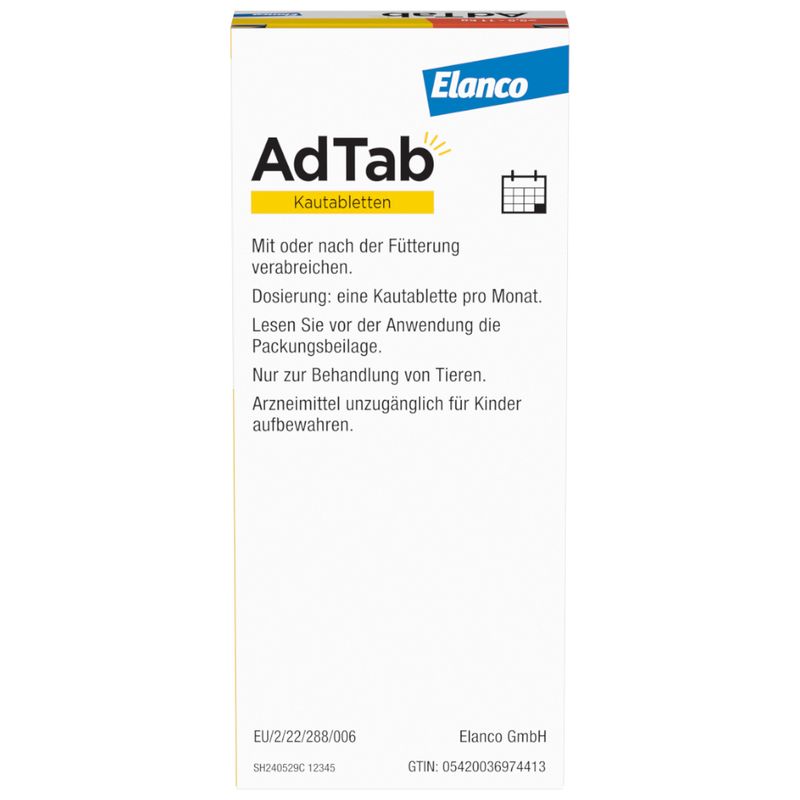 zooplus AdTab Kautabletten für mittelgroße Hunde von 5 5 bis 11 kg kaufen Sonderangebot