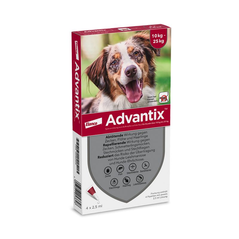 zooplus Advantix® 250 Spot-on für Hunde von 10 bis 25 kg kaufen