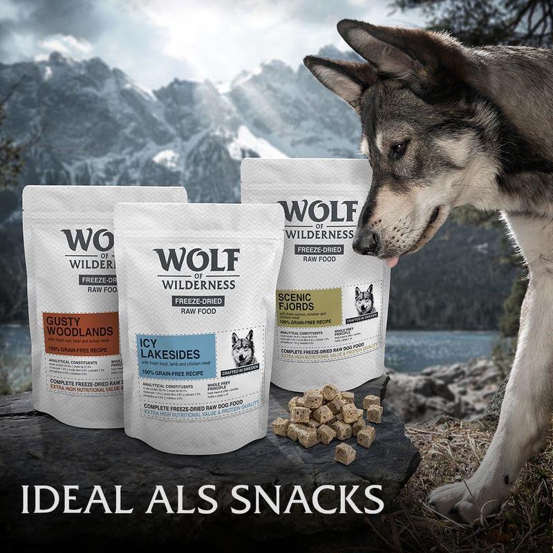 zooplus Wolf of Wilderness gefriergetrocknetes Rohfutter 250 g kaufen