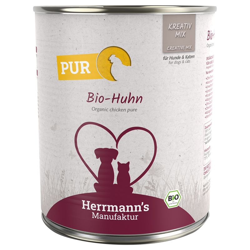 zooplus Sparpaket Herrmann´s Bio-Reinfleisch 12 x 800 g kaufen Lagerräumung
