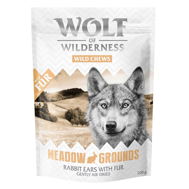 zooplus Wolf of Wilderness - Kaninchenohren mit Fell kaufen Online Outlet