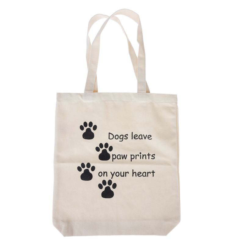 zooplus TIAKI Tragetasche Dogs Leave Paw Prints On Your Heart kaufen