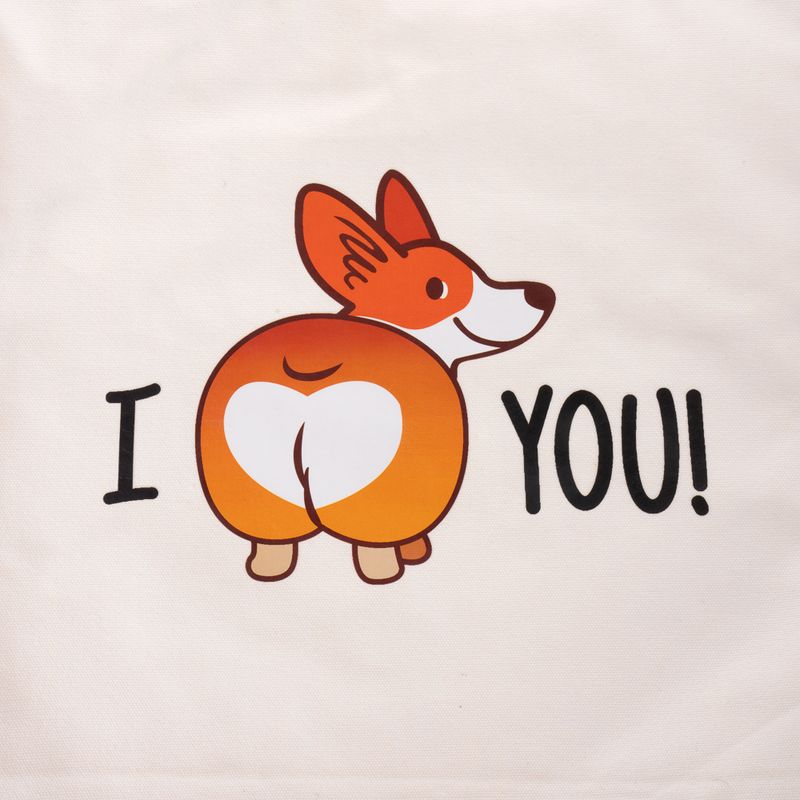 zooplus TIAKI Canvas-Tasche I love you kaufen 50% Rabatt mit kostenlosem Versand