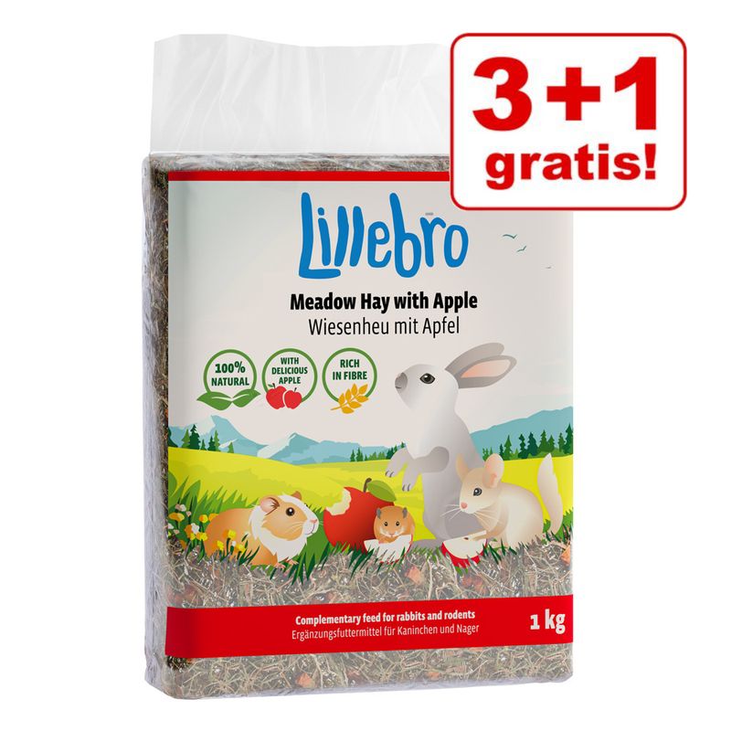 zooplus Lillebro Wiesenheu 3 + 1 gratis kaufen