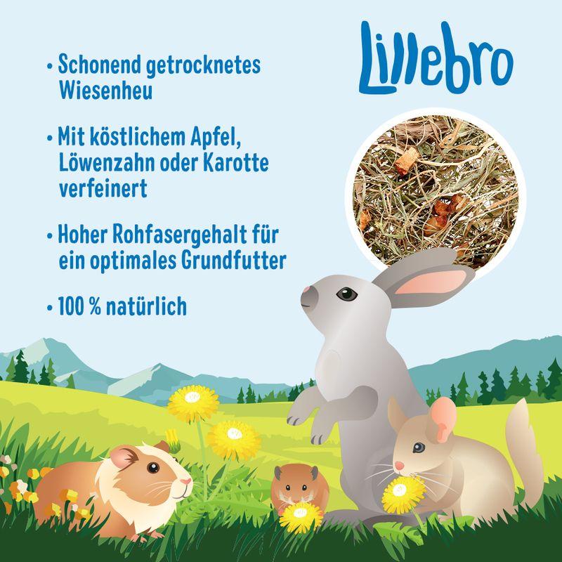zooplus Lillebro Wiesenheu mit Apfel Löwenzahn oder Karotte kaufen Angebote