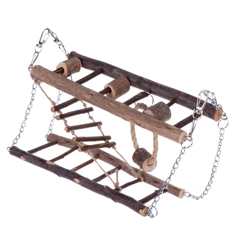 zooplus Hängebrücke aus Naturholz kaufen