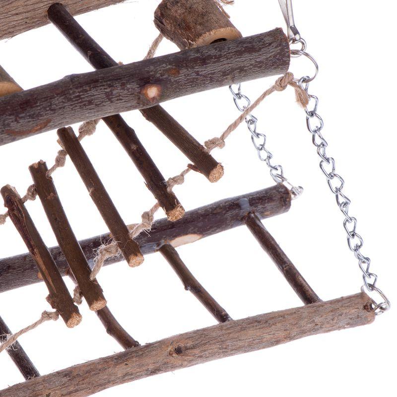 zooplus Hängebrücke aus Naturholz kaufen Black Friday
