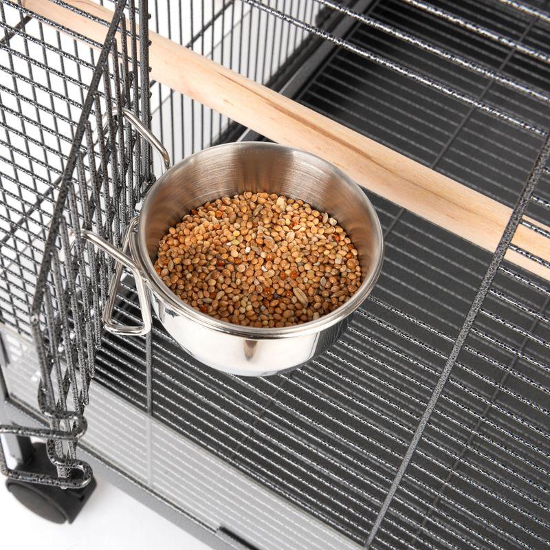 zooplus TIAKI Futternapf aus Edelstahl zum Einhängen kaufen Osterangebot