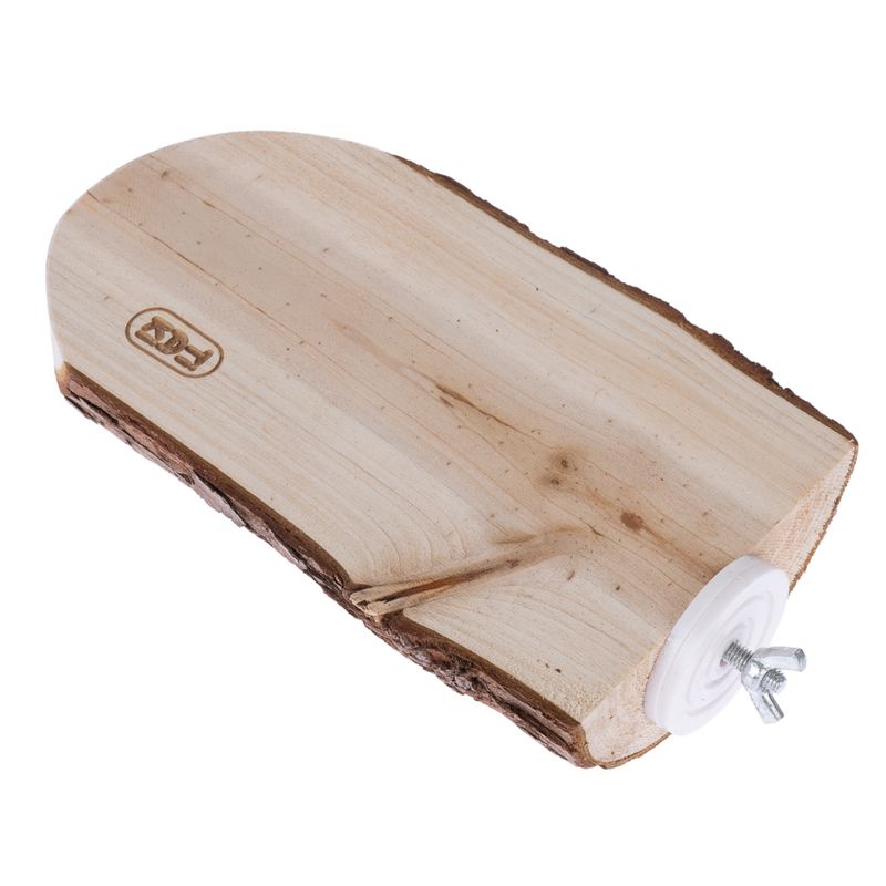 zooplus TIAKI Holzplattform mit Rinde oval kaufen Neueste Mode