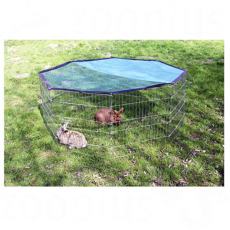 zooplus Kerbl Pet Freigehege 8eckig mit Sonnenschutz kaufen Nur für heute