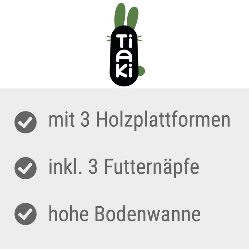 zooplus TIAKI Nagerkäfig Rodi kaufen Hotsell
