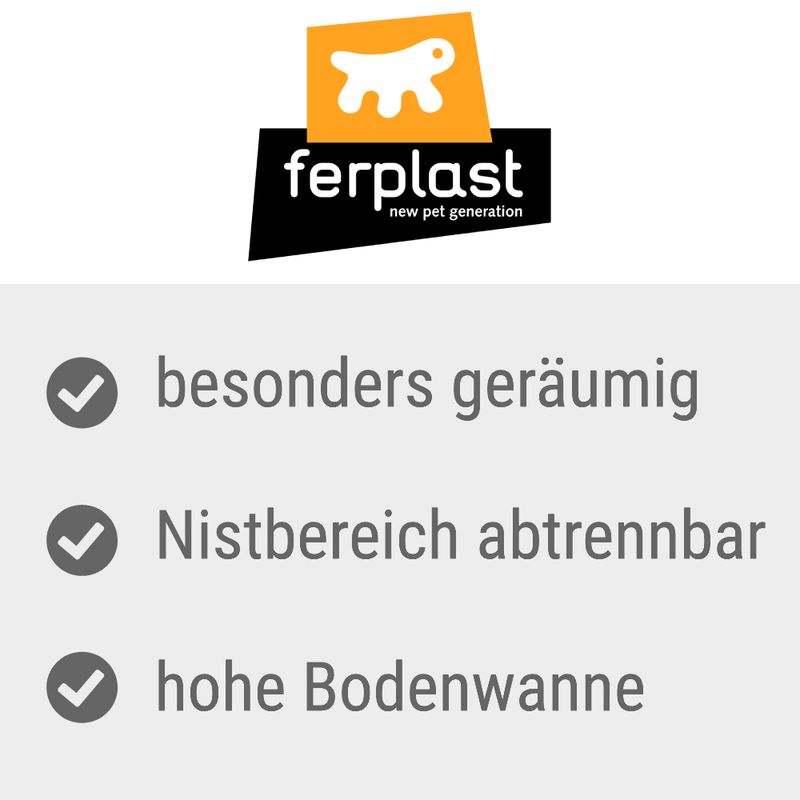 zooplus Ferplast Kleintierkäfig Plaza 160 kaufen Fabrikverkauf