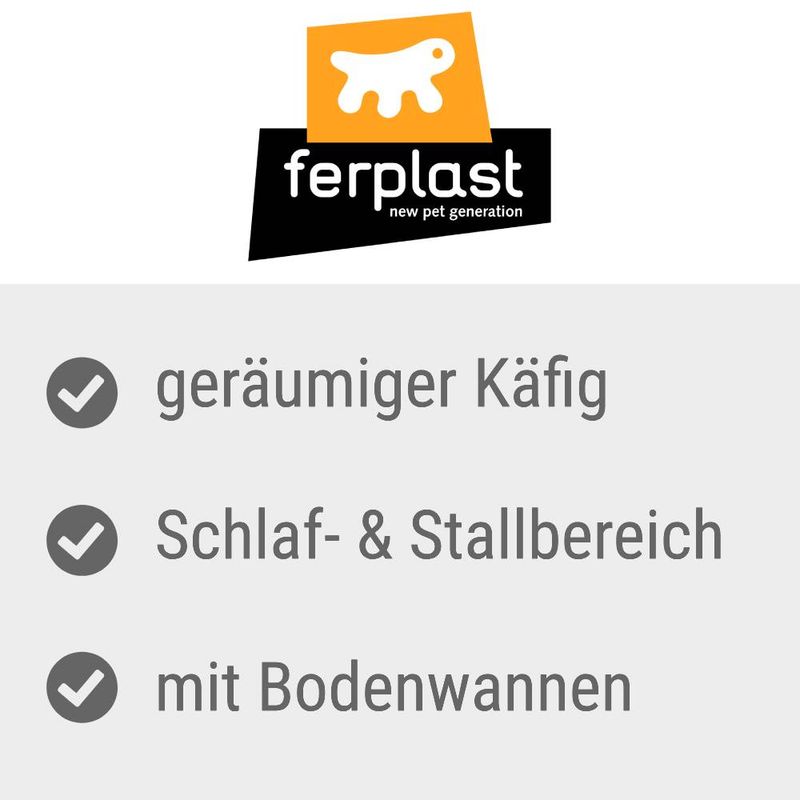 zooplus Ferplast Kaninchenstall Ranch XXL kaufen Flash Sale
