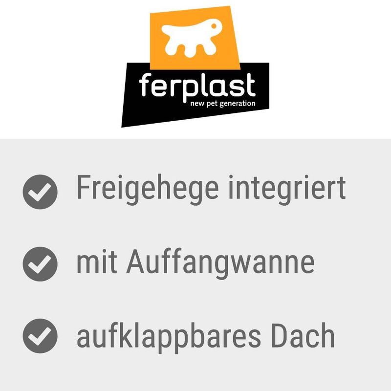 zooplus Ferplast Kleintierstall Outback All Seasons mit Wärmedämmung kaufen Begrenztes Angebot