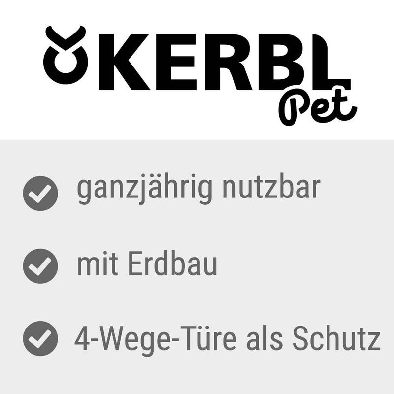 zooplus Kerbl Pet Kaninchenbau Bunny Base kaufen Saisonschlussverkauf