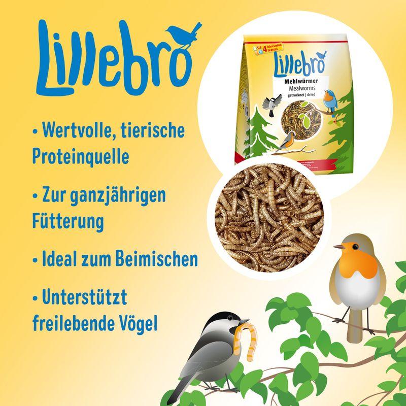 zooplus Lillebro Mehlwürmer getrocknet kaufen Exklusive Angebote