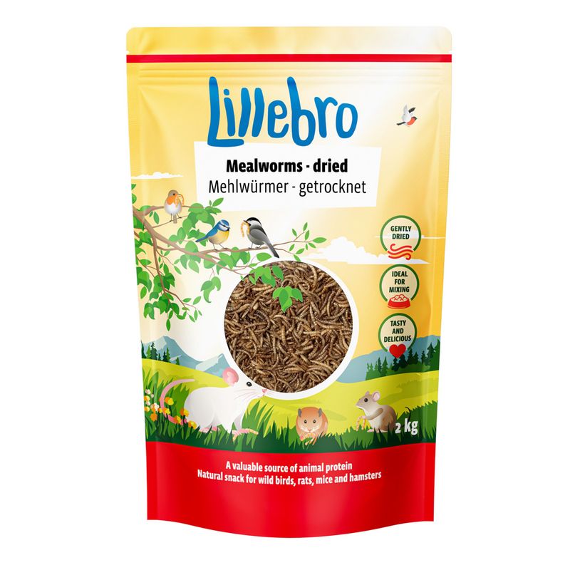 zooplus Lillebro Mehlwürmer getrocknet kaufen Exklusive Angebote