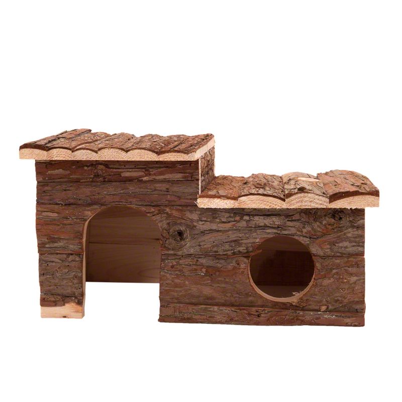 zooplus Nagerblockhaus mit Terrasse kaufen