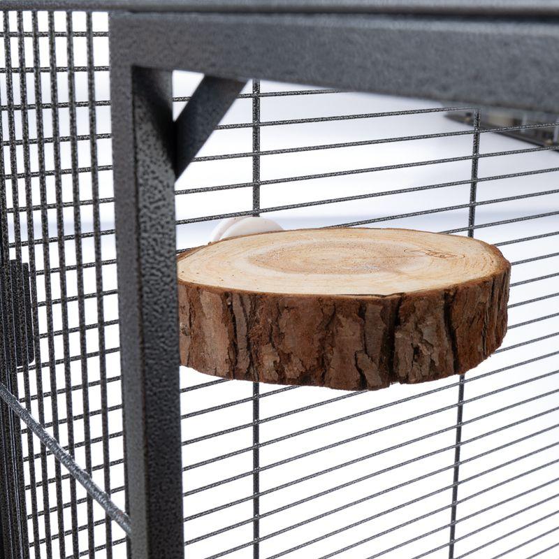 zooplus TIAKI Holzplattform mit Rinde rund kaufen Super Rabatt