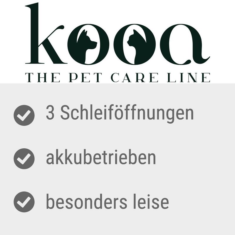 zooplus kooa kabelloser Krallenschleifer kaufen Preisnachlass
