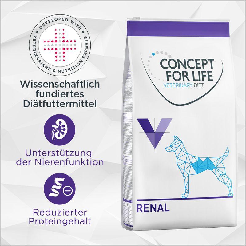 zooplus Concept for Life Veterinary Diet Renal Hundefutter kaufen
