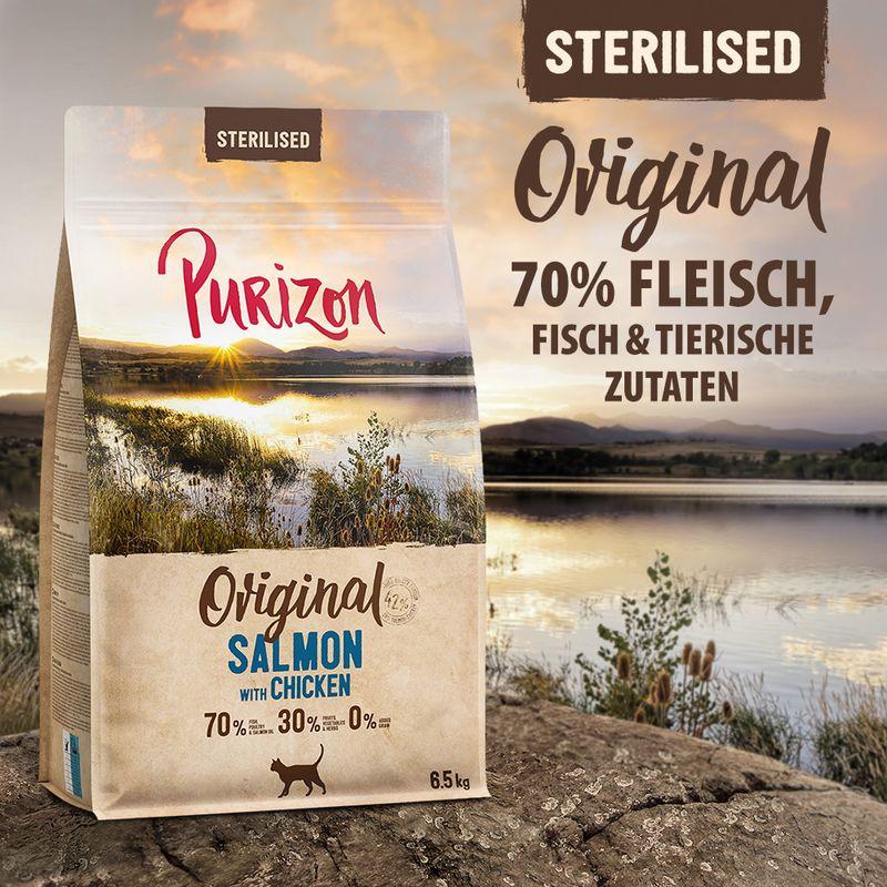 zooplus Purizon Sterilised Adult Lachs mit Huhn - getreidefrei kaufen Bis zu 65% Rabatt