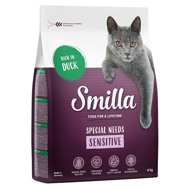 zooplus Smilla Adult getreidefreie Rezeptur Sensitive Ente kaufen Nur für heute