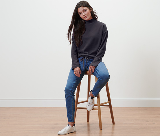 tchibo Sweatshirt mit Stehkragen online bestellen bei Tchibo 690351